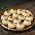 Sweet temptation Indian dumpling dessert, an irresistible fusion of flavors