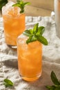Sweet Tropical Zombie Cocktail with Rum Royalty Free Stock Photo