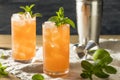 Sweet Tropical Zombie Cocktail with Rum