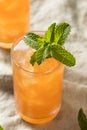 Sweet Tropical Zombie Cocktail with Rum Royalty Free Stock Photo