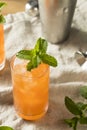 Sweet Tropical Zombie Cocktail with Rum Royalty Free Stock Photo