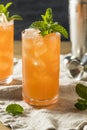 Sweet Tropical Zombie Cocktail with Rum