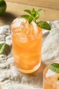 Sweet Tropical Zombie Cocktail with Rum Royalty Free Stock Photo