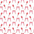 Sweet valentine seamless pattern background