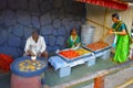 Sweet vendor, Sculpture museum, Kaneri Math, Kolhapur