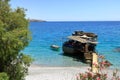Sweet water beach near to Hora Sfakion an loutro on Crete, Greece