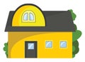 Sweet yellow home, icon