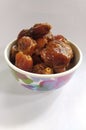 Sweetened dates Royalty Free Stock Photo