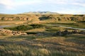 Sweetgrass Hills and Davis Coulee Royalty Free Stock Photo