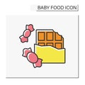 Sweets color icon