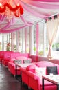 Sweets decoration pink Restaurant