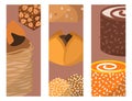 Sweets east delicious dessert food vector cards confectionery homemade assortment chocolate cake tasty bakery sweetness