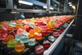 Sweets factory, sweets production process