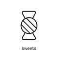 Sweets icon from Christmas collection.