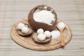 Sweets made from coconut flour