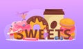 Sweets And People Concept Royalty Free Stock Photo