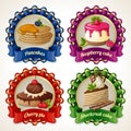 Sweets ribbon banners