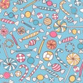 Sweets Seamless Pattern