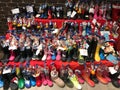 Sweets in shoes for children on Saint Nicholas Day in Germany