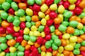 Sweets and sugar candies colorful Royalty Free Stock Photo