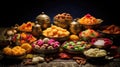 sweets traditional indian food festive Royalty Free Stock Photo