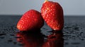 Sweety and fresh strawberries Royalty Free Stock Photo