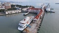 The Swettenham Cruise Ship Terminal with Some Cruise Ships Docking