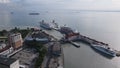 The Swettenham Cruise Ship Terminal with Some Cruise Ships Docking