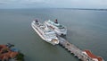 The Swettenham Cruise Ship Terminal with Some Cruise Ships Docking