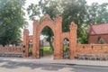 Cemetery gate in Swiecie