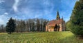 Good Shepherd Church and Mausoleum of Donnersmarck Family in Swierklaniec Park