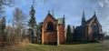 Good Shepherd Church and Mausoleum of Donnersmarck Family in Swierklaniec Park