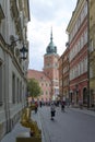 Swietojanska Street in Warsaw