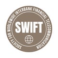 SWIFT society for worldwide interbank financial telecommunication symbol