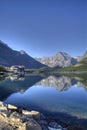 Swiftcurrent Lake Royalty Free Stock Photo