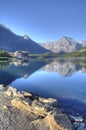 Swiftcurrent Lake Royalty Free Stock Photo