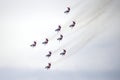 Demonstration flight of The Swifts (Strizhi), International aviation and space salon (MAKS).