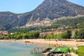 Altinkum Beach is the most suitable area to swim in with fine sands.