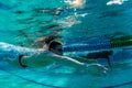 Swimmer Underwater Breaststroke