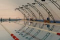 Swimim pool in tensile structure