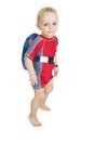 Swiming boy Royalty Free Stock Photo