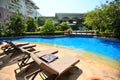 Swiming pool in Boao 4 Royalty Free Stock Photo
