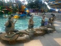 Swiming pool Waterpark in SKE Sidu Kusuma Park Yogyakarta