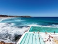 Bondi Icebergs Ocean Pool, Bondi Beach, Sydney, Australia Royalty Free Stock Photo