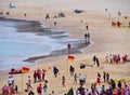 Bondi Beach on Quiet Overcast Morning, Sydney, Australia Royalty Free Stock Photo