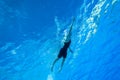 Swimming Girl Warm-up Championships Royalty Free Stock Photo