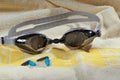 Swimming goggles Royalty Free Stock Photo