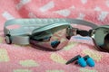 Swimming goggles Royalty Free Stock Photo