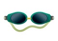 Swimming goggles. Vector illustration decorative design