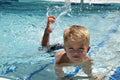 Swimming Lesson Royalty Free Stock Photo